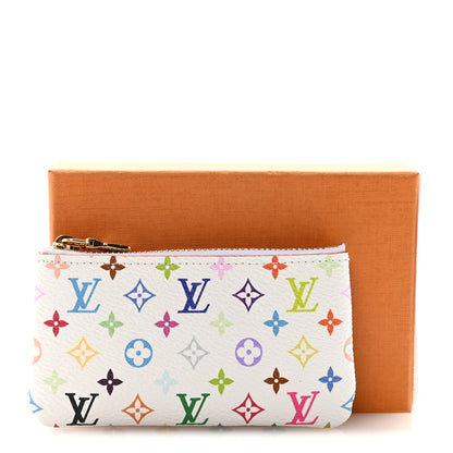 Louis Vuitton LV X TM Monogram Multicolor Key Pouch White 7 of 7
