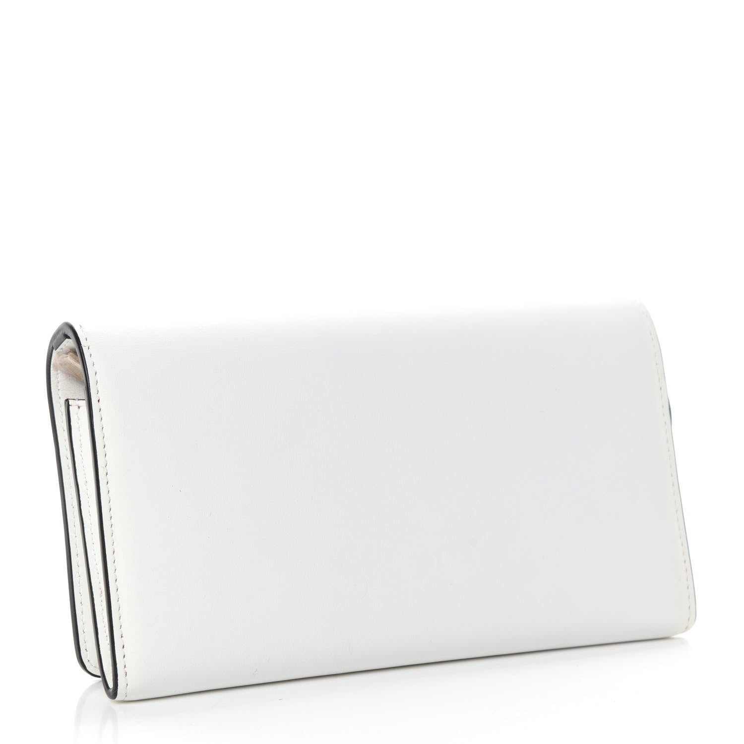 Christian Louboutin Calfskin Spikes Boudoir Wristlet White 3 of 7