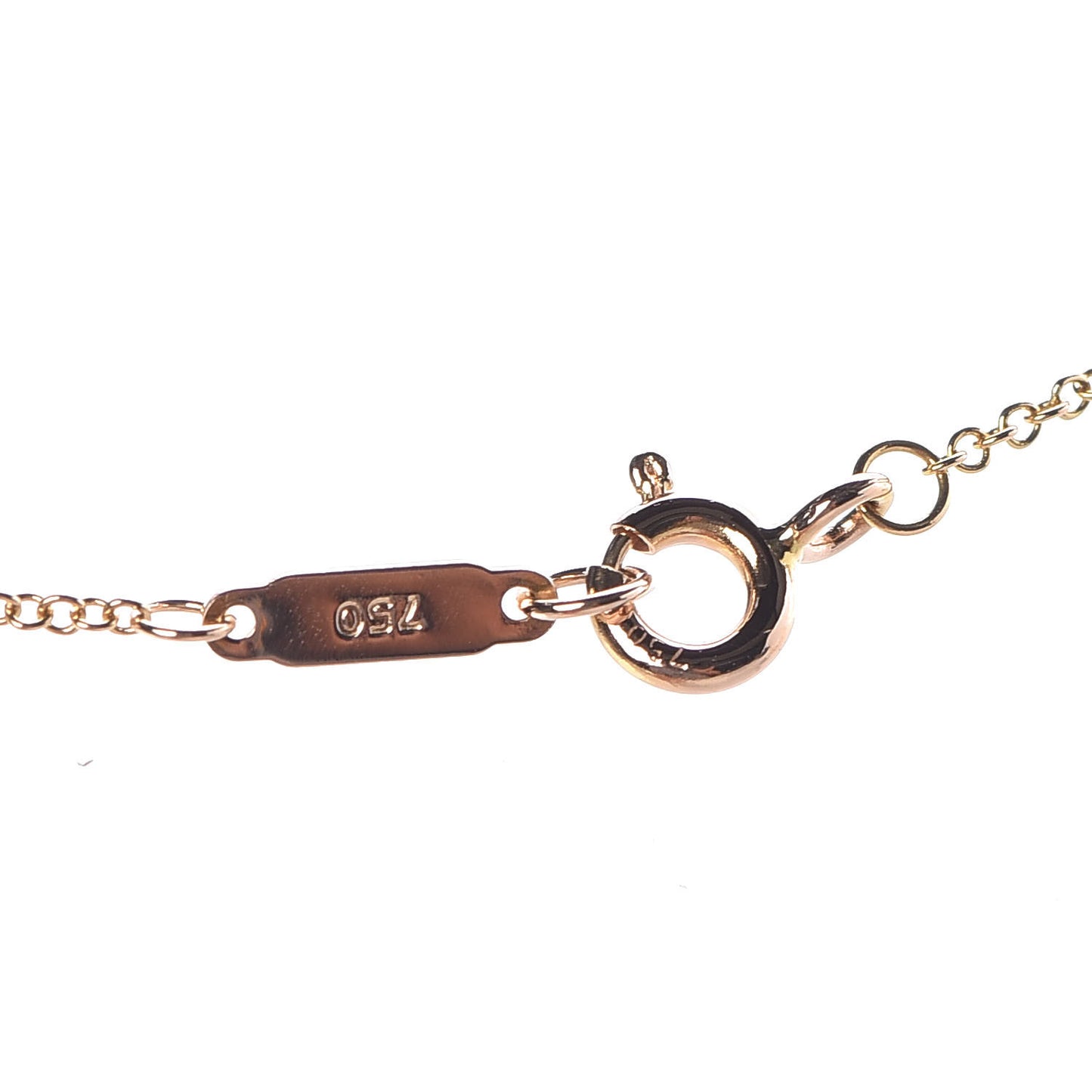 18K Yellow Gold Diamond Metro Heart Pendant Necklace