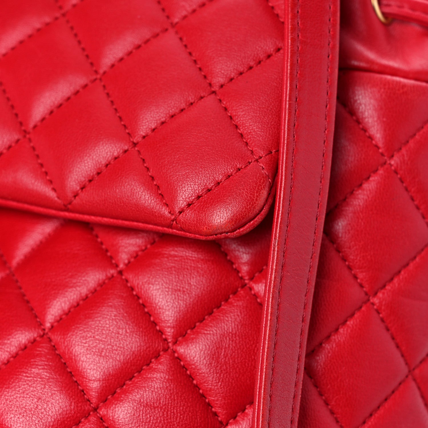 Chanel Lambskin Quilted Large Urban Spirit Backpack Red 18 of 22