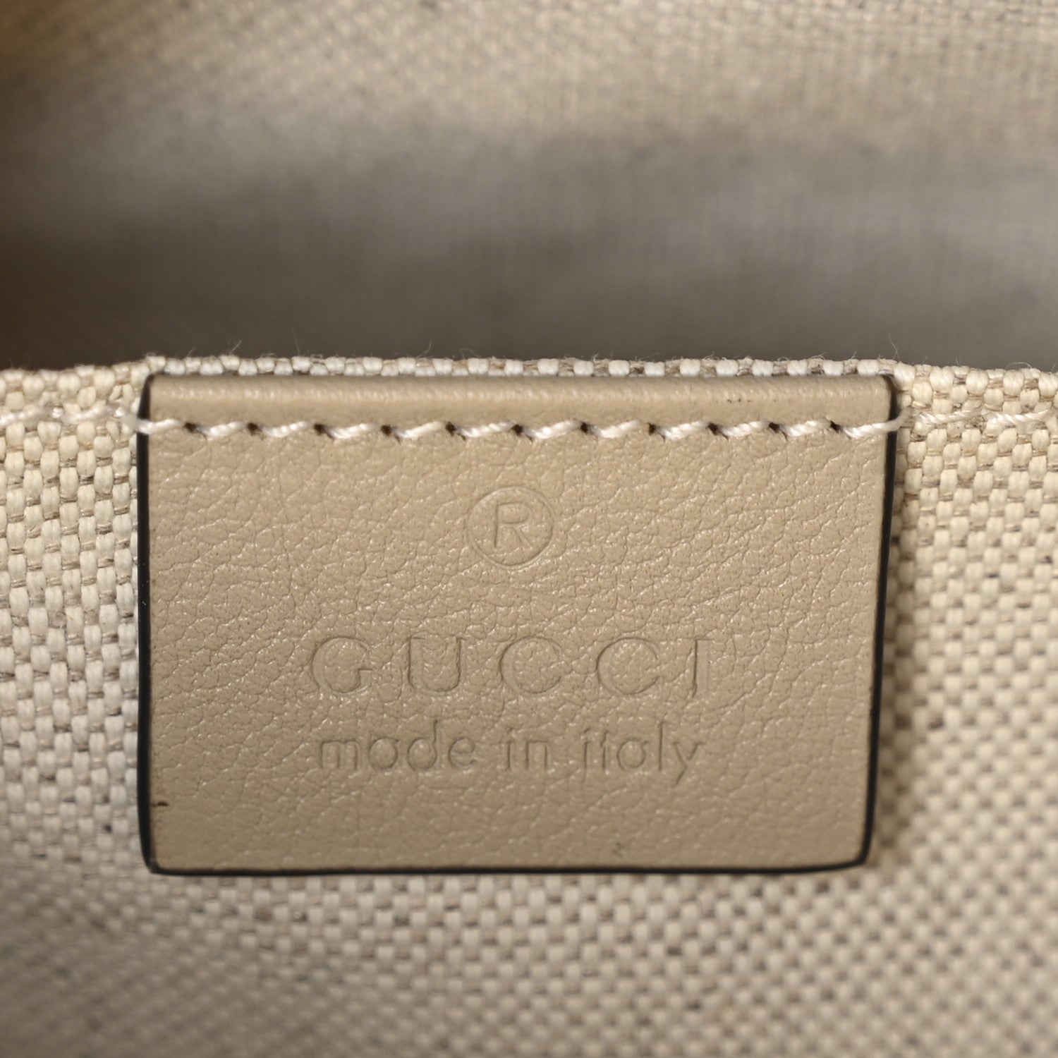 Gucci Wonka Grain Calfskin Small Diana Tote Bag Oatmeal Vintage Green 6 of 10
