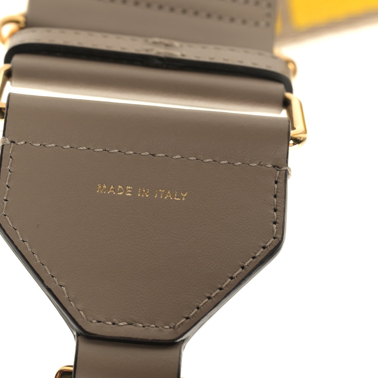 Ribbon Vitello King FF 1974 Adjustable Strap You Tortora Senape