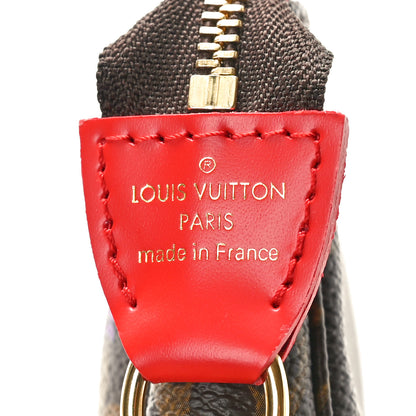 Louis Vuitton Monogram 2020 Christmas Animation Bumper Cars Mini Pochette Accessories Coquelicot 7 of 10