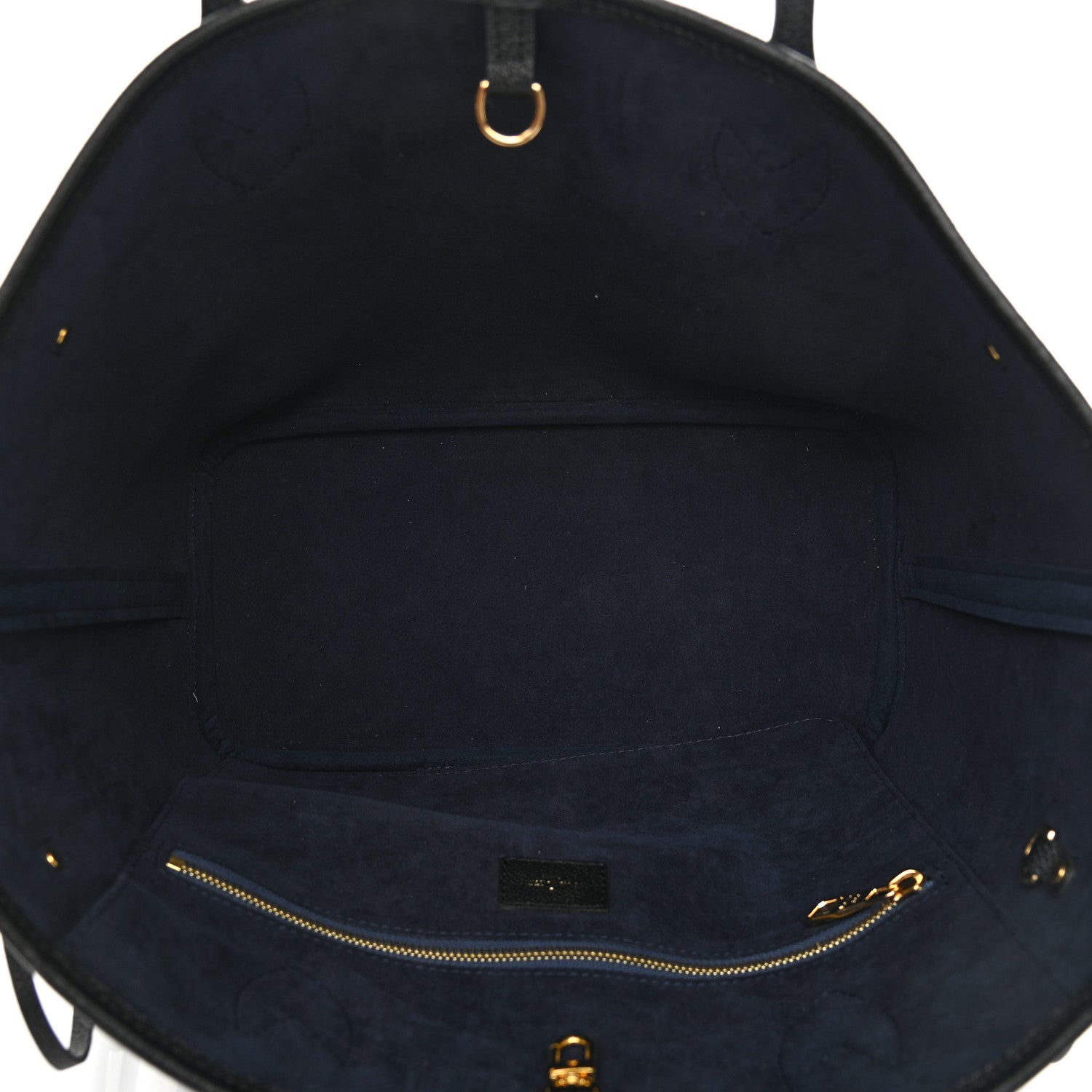 Louis Vuitton Empreinte Monogram Giant Neverfull MM Black 6 of 12