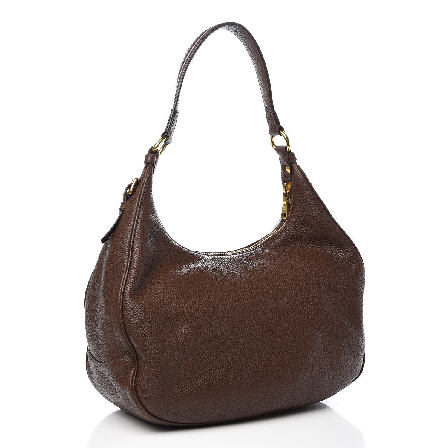 Prada Vitello Daino Hobo Cacao 3 of 10