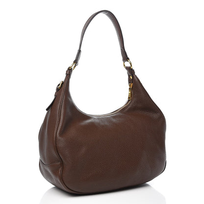 Prada Vitello Daino Hobo Cacao 3 of 10