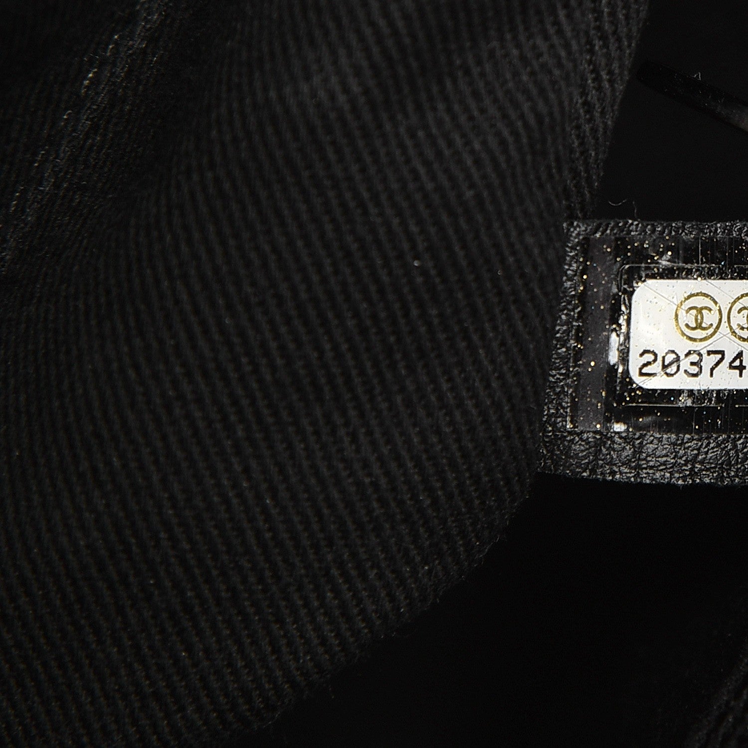 Chanel Glazed Calfskin Quilted Small CC Delivery Tote Black 7 of 9