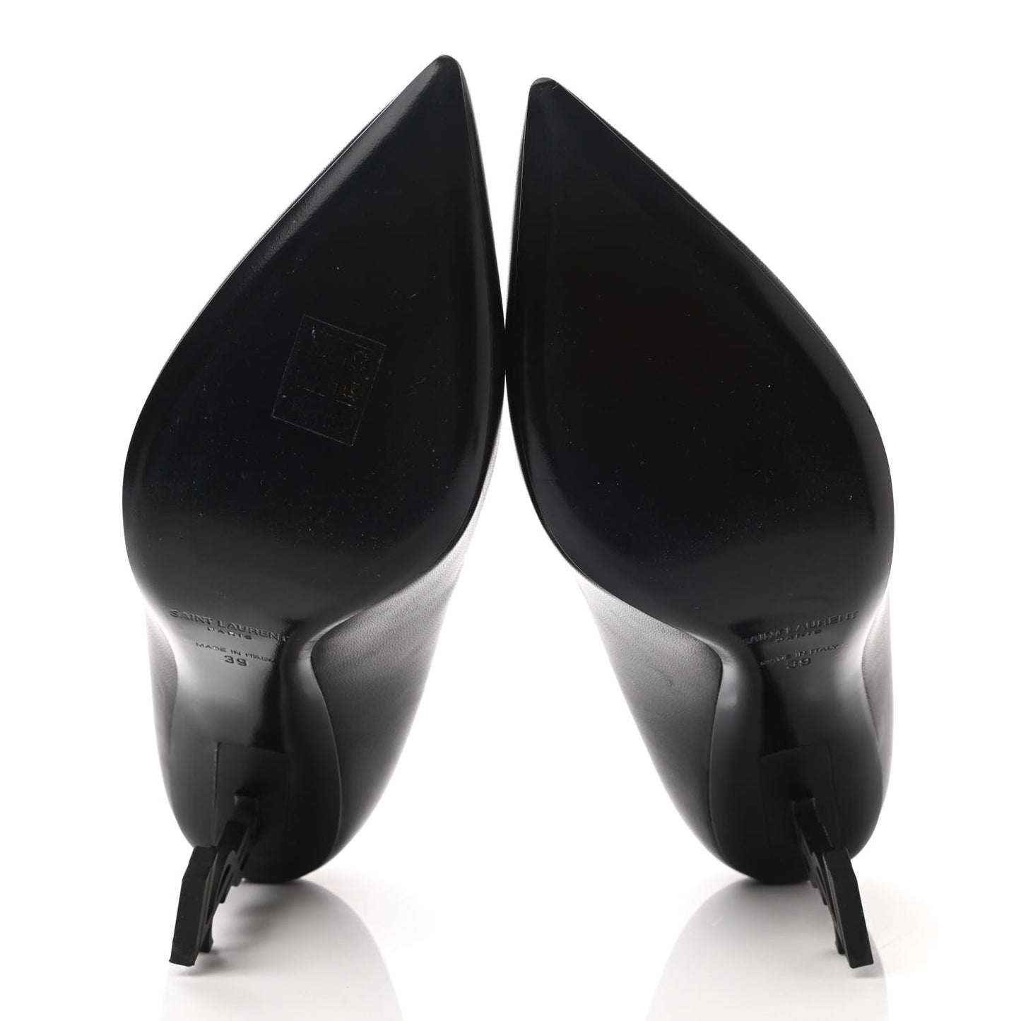 Calfskin Opyum 85 Pumps 39 Black