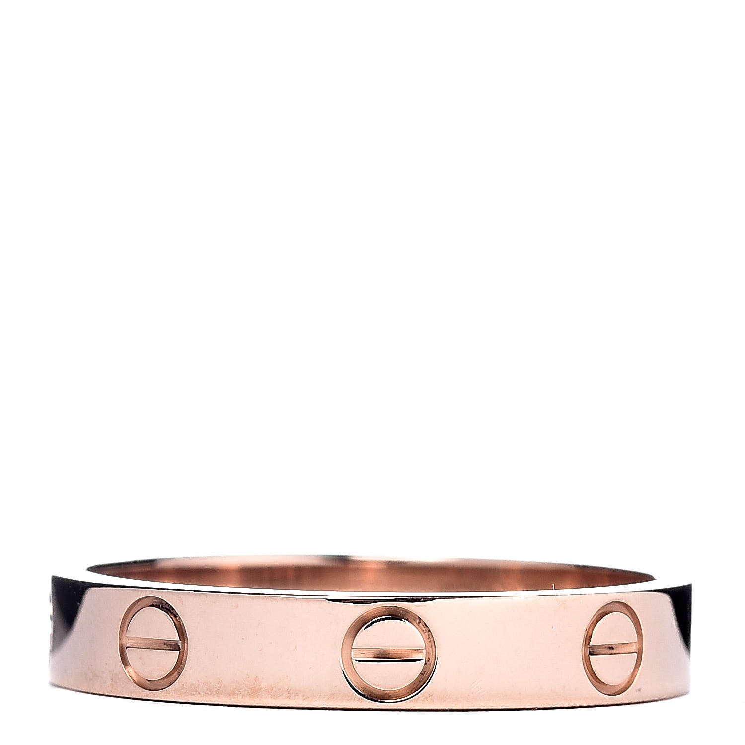 Cartier 18K Pink Gold 3.5mm LOVE Wedding Band Ring 57 8 1 of 5