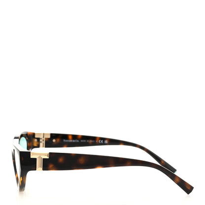 Tiffany Acetate Metal Tiffany T Tortoise Cat Eye Sunglasses TF4225U Brown Blue 3 of 8