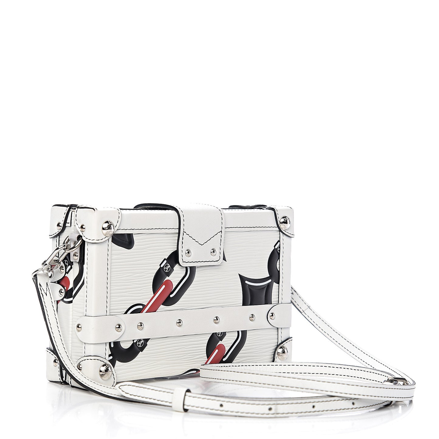 Epi Petite Malle White