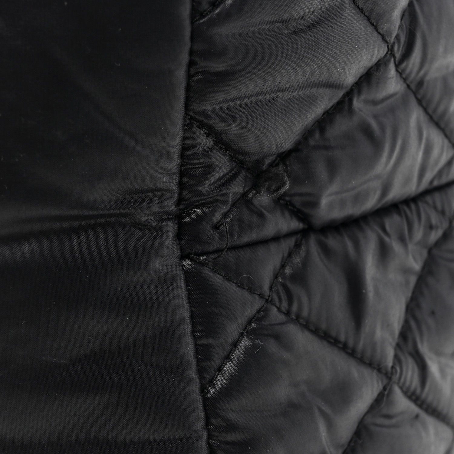 Chanel Nylon Quilted Large Coco Cocoon Tote Black 11 of 13