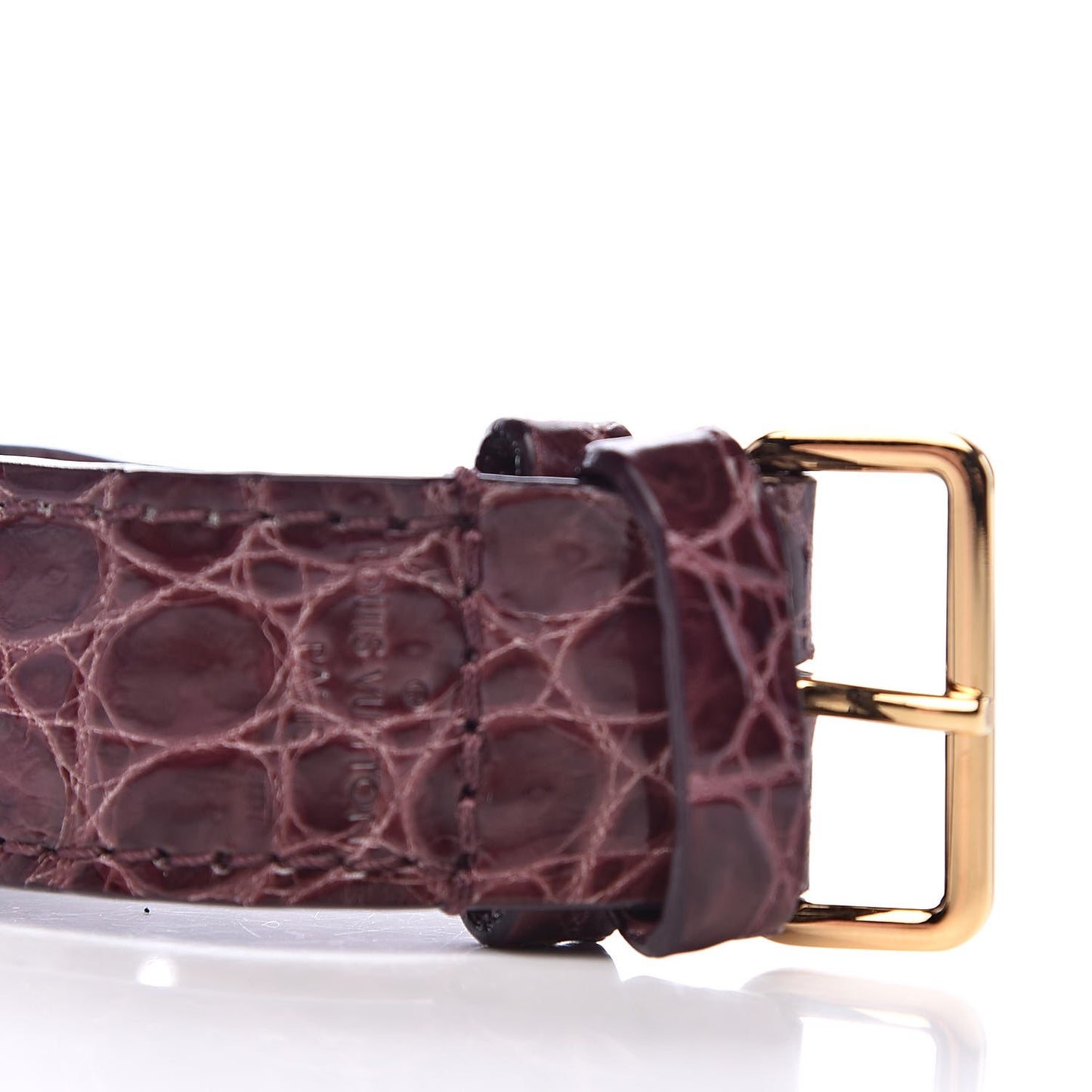 Alligator Luggage Loop Purple