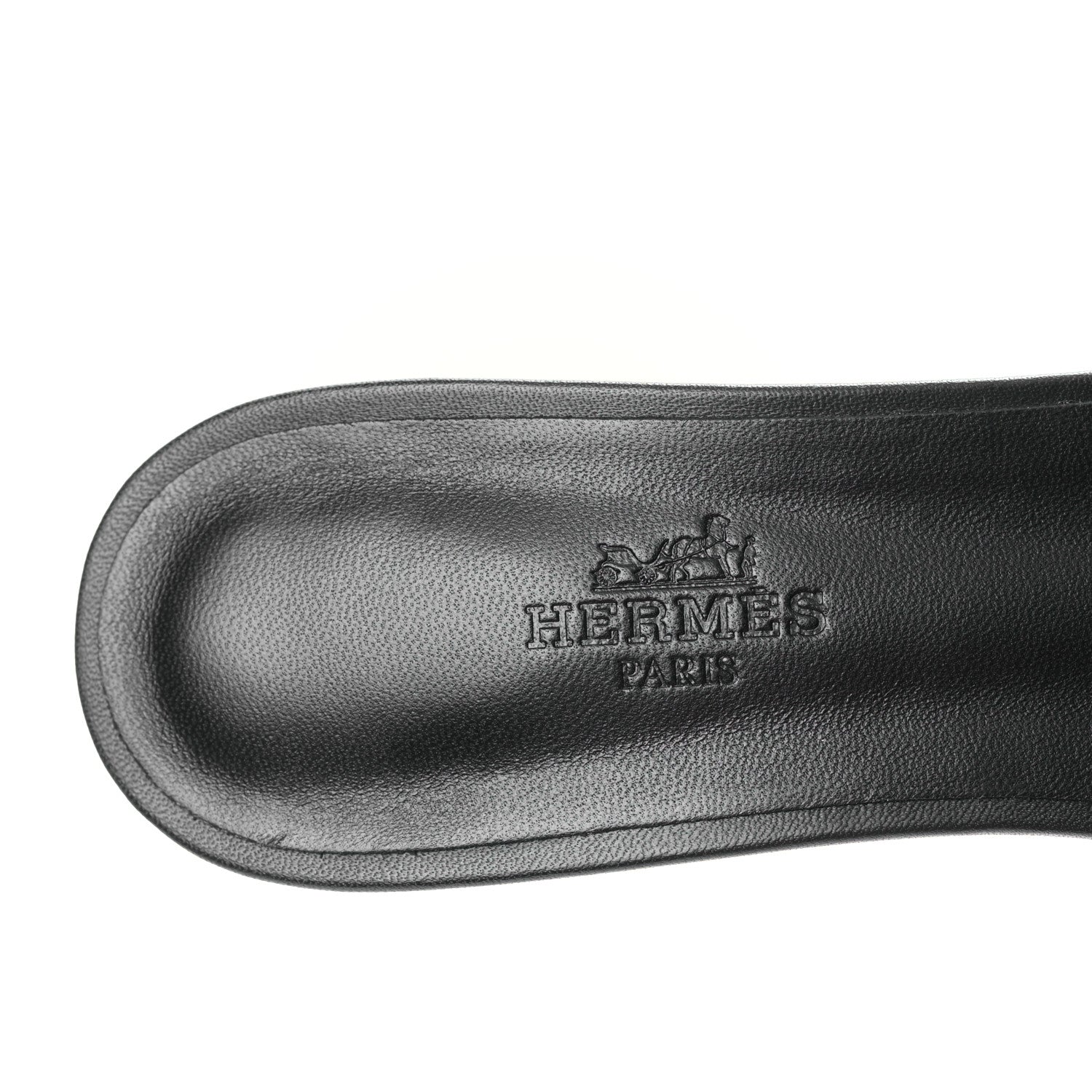 Hermes Calfskin Dreamy Sandals 37 Black 7 of 9