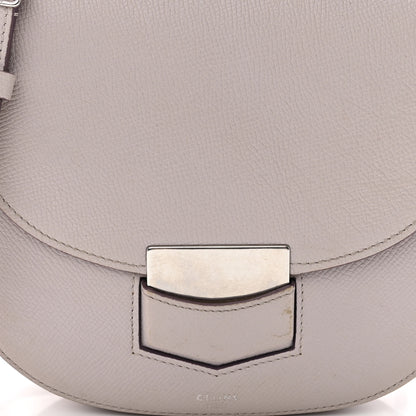 Celine Grained Calfskin Medium Trotteur Ballerina 8 of 14
