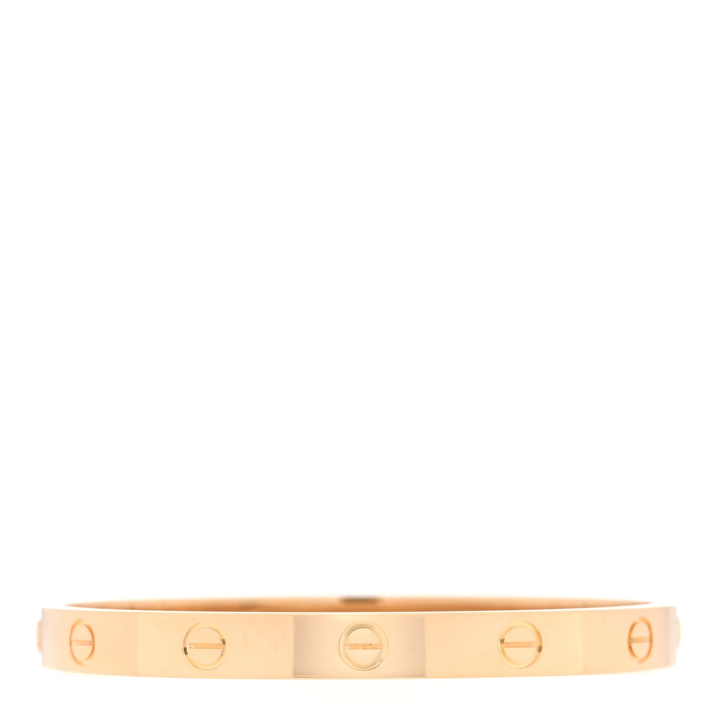 18K Yellow Gold LOVE Bracelet 17