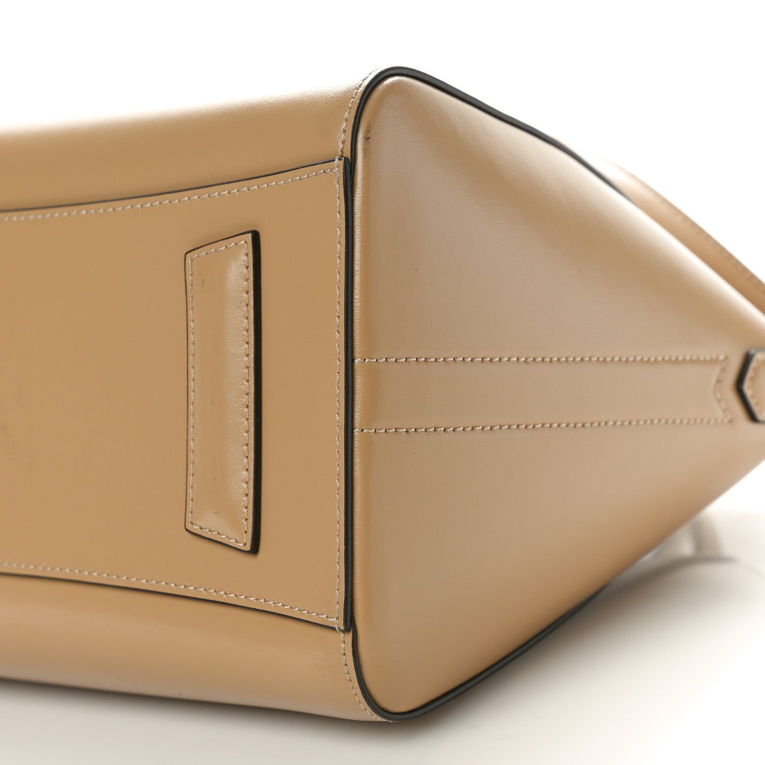 Givenchy Shiny Lord Calfskin Small Antigona Beige Cappuccino 9 of 10