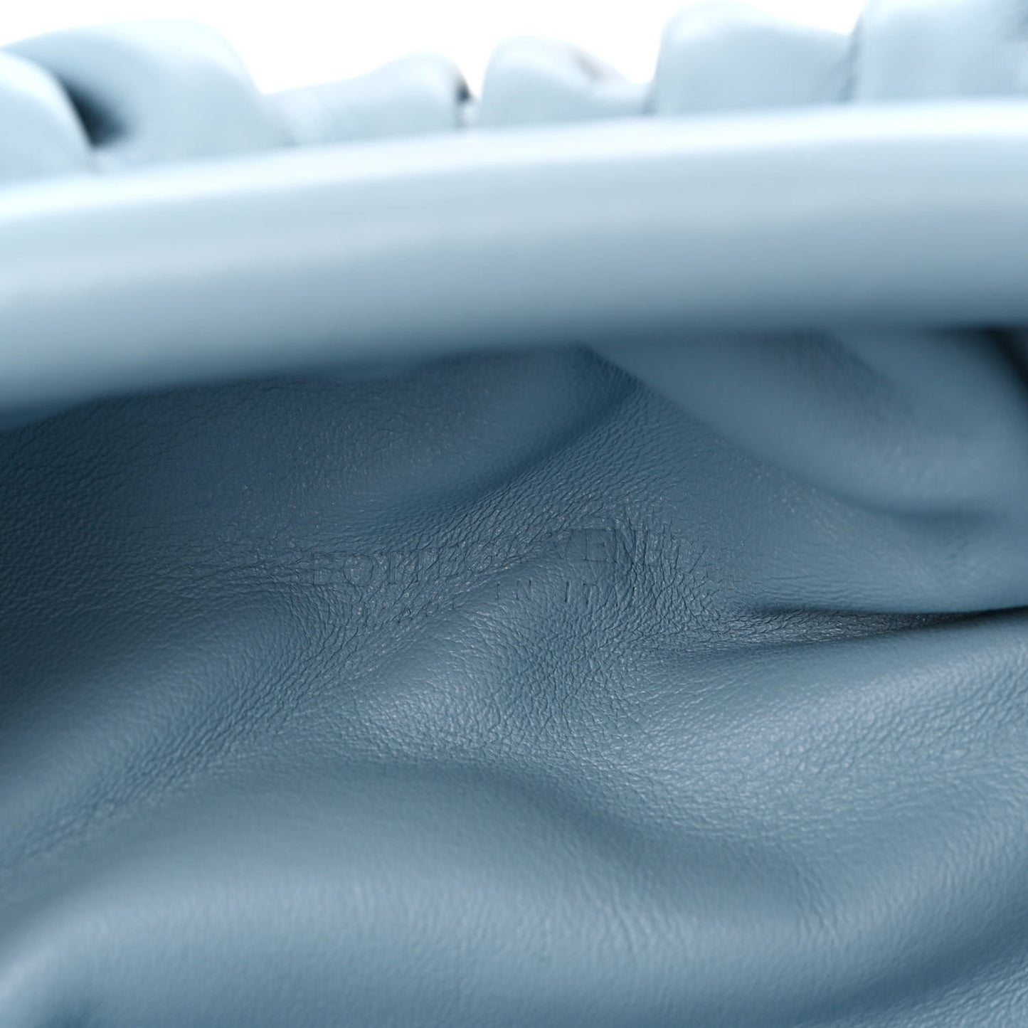 Butter Calfskin The Mini Pouch Ice