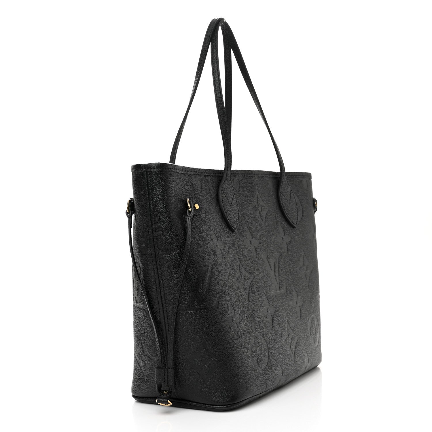 Louis Vuitton Empreinte Monogram Giant Neverfull MM Black 4 of 12