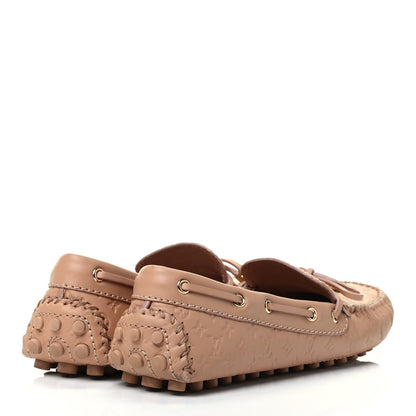 Louis Vuitton Empreinte Gloria Loafers 36.5 Beige 3 of 6