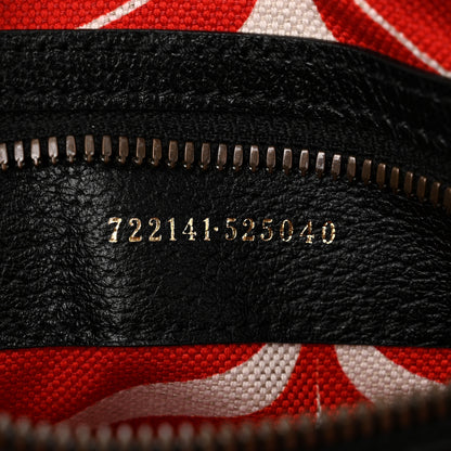 Gucci X ADIDAS Textured Dollar Calfskin Belt Bag Black 7 of 10