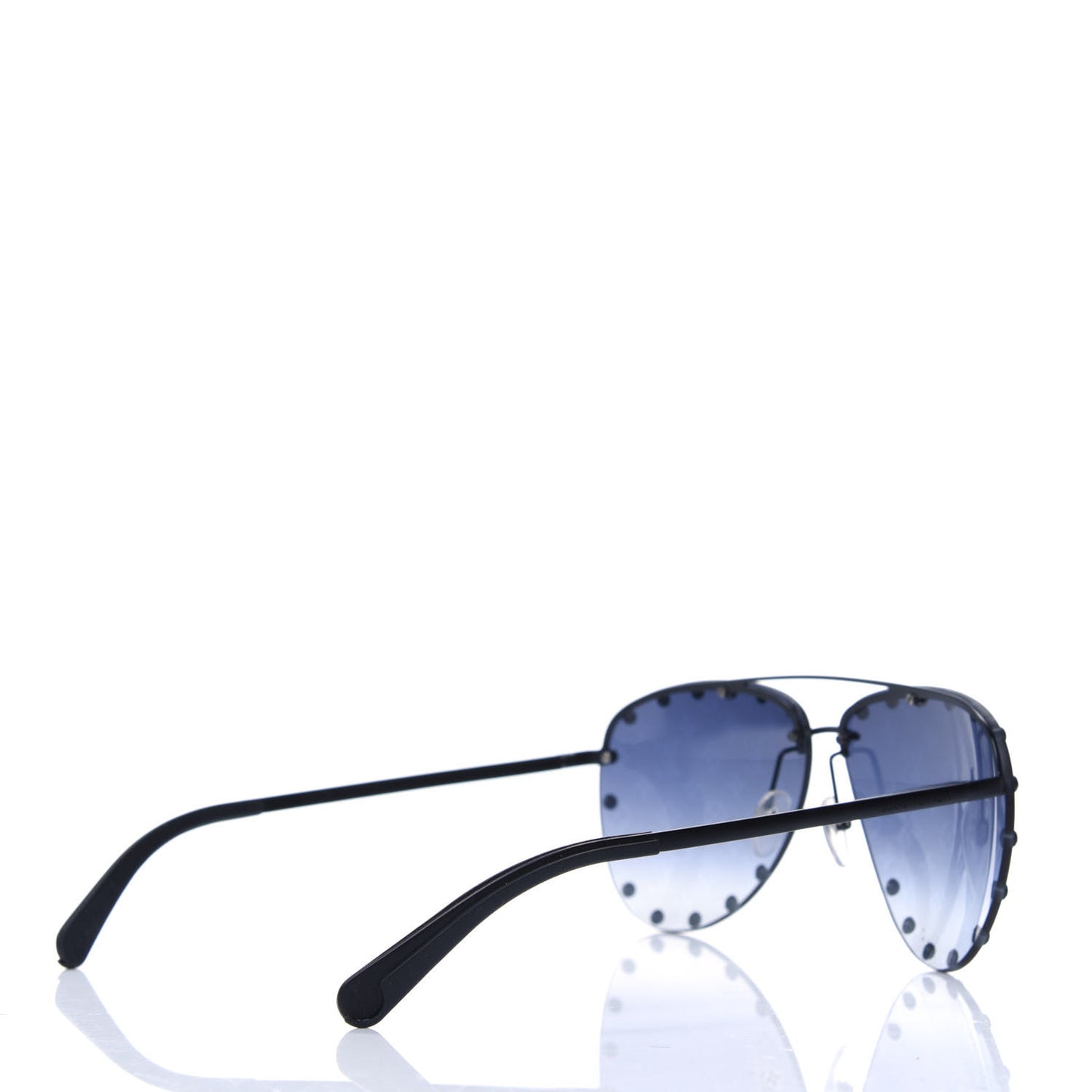 Monogram The Party Aviator Sunglasses Z0971U Black