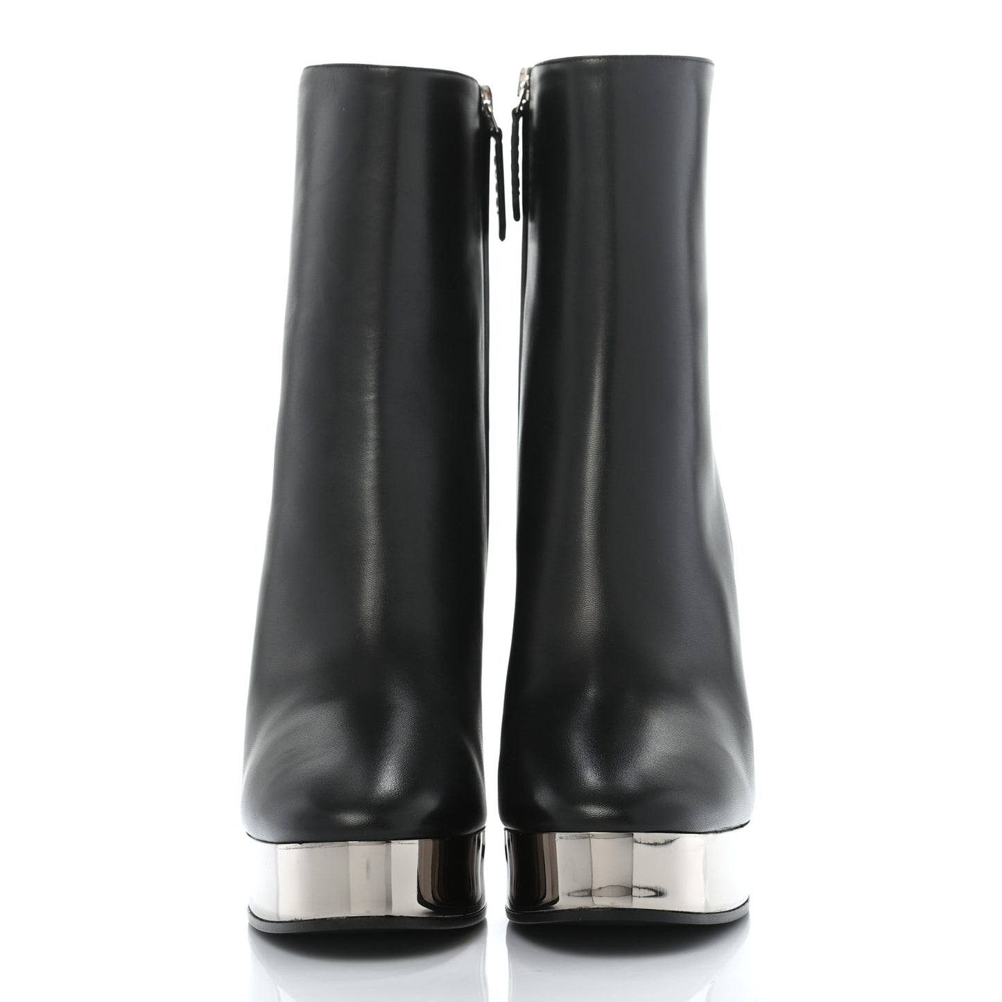 Malaga Kid Chrome Ankle Boots 39 Black