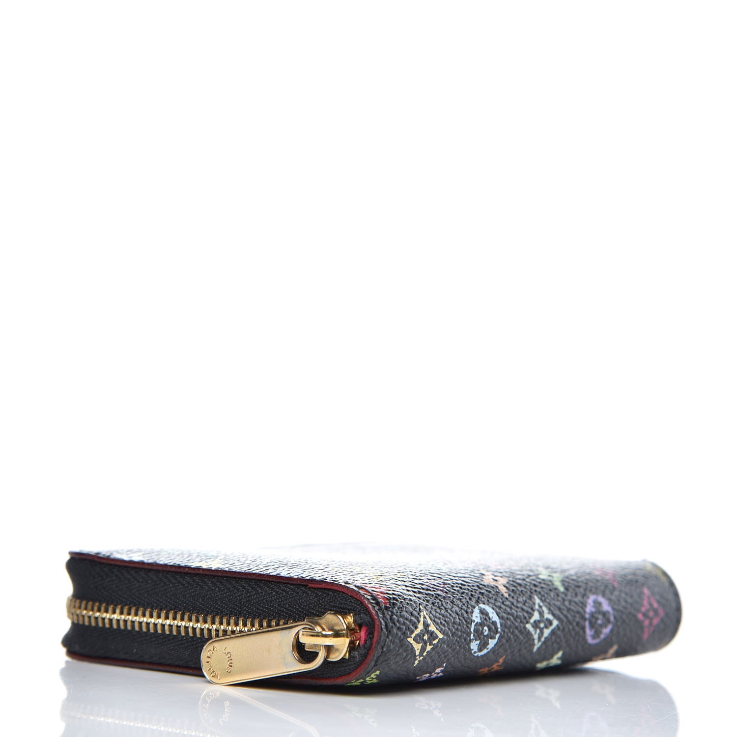 Louis Vuitton Monogram Multicolor Zippy Coin Purse Black Grenade 4 of 7