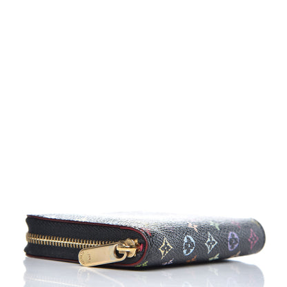 Louis Vuitton Monogram Multicolor Zippy Coin Purse Black Grenade 4 of 7