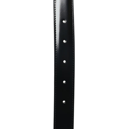 Celine Box Calfskin BC 27 25mm Belt Belt 90 36 Black 6 of 8