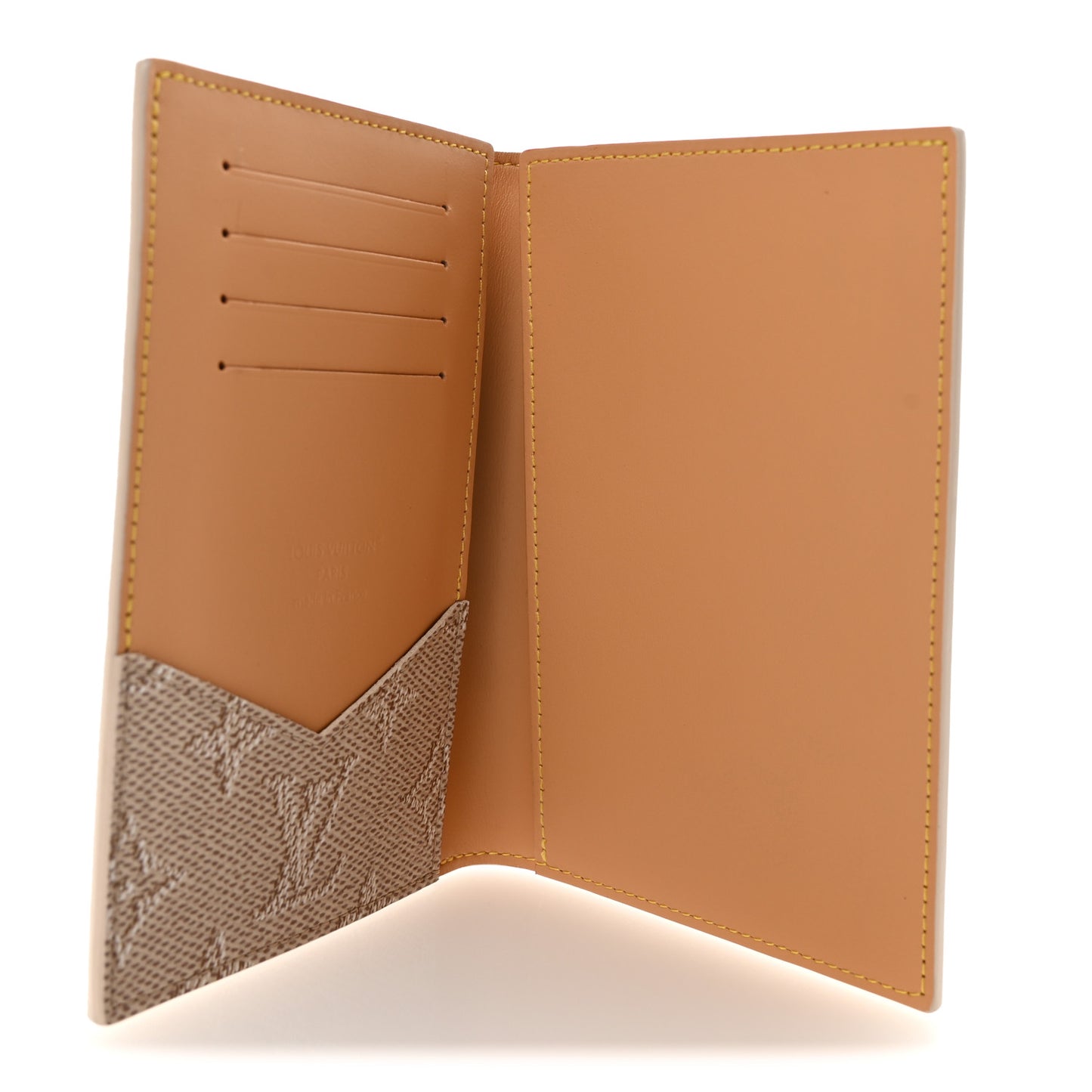 Monogram Heritage Passport Cover Lin