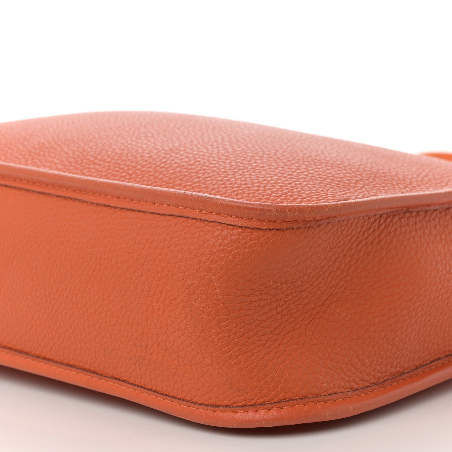 Hermes Taurillon Clemence Vespa  PM  Orange 11 of 14