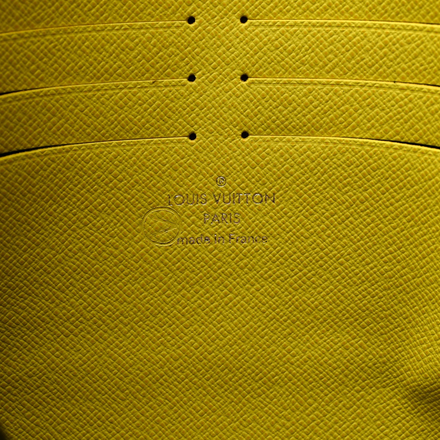Damier Graphite Pochette Voyage MM Yellow