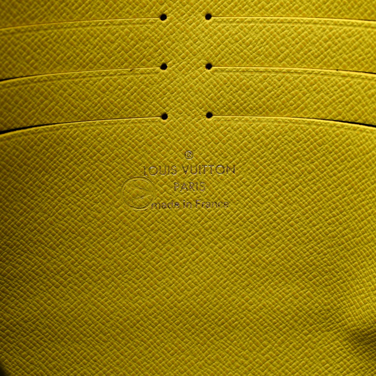 Louis Vuitton Damier Graphite Pochette Voyage MM Yellow 6 of 7
