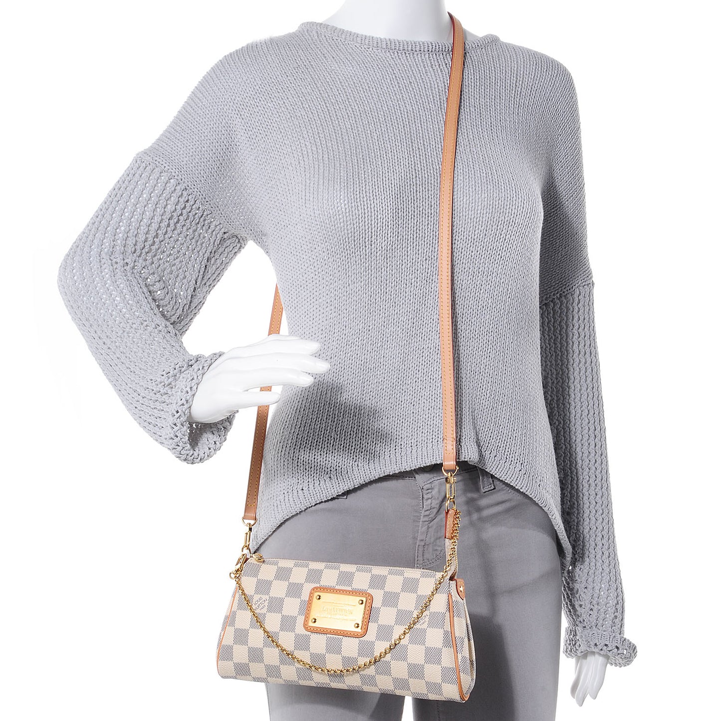 Damier Azur Eva Clutch