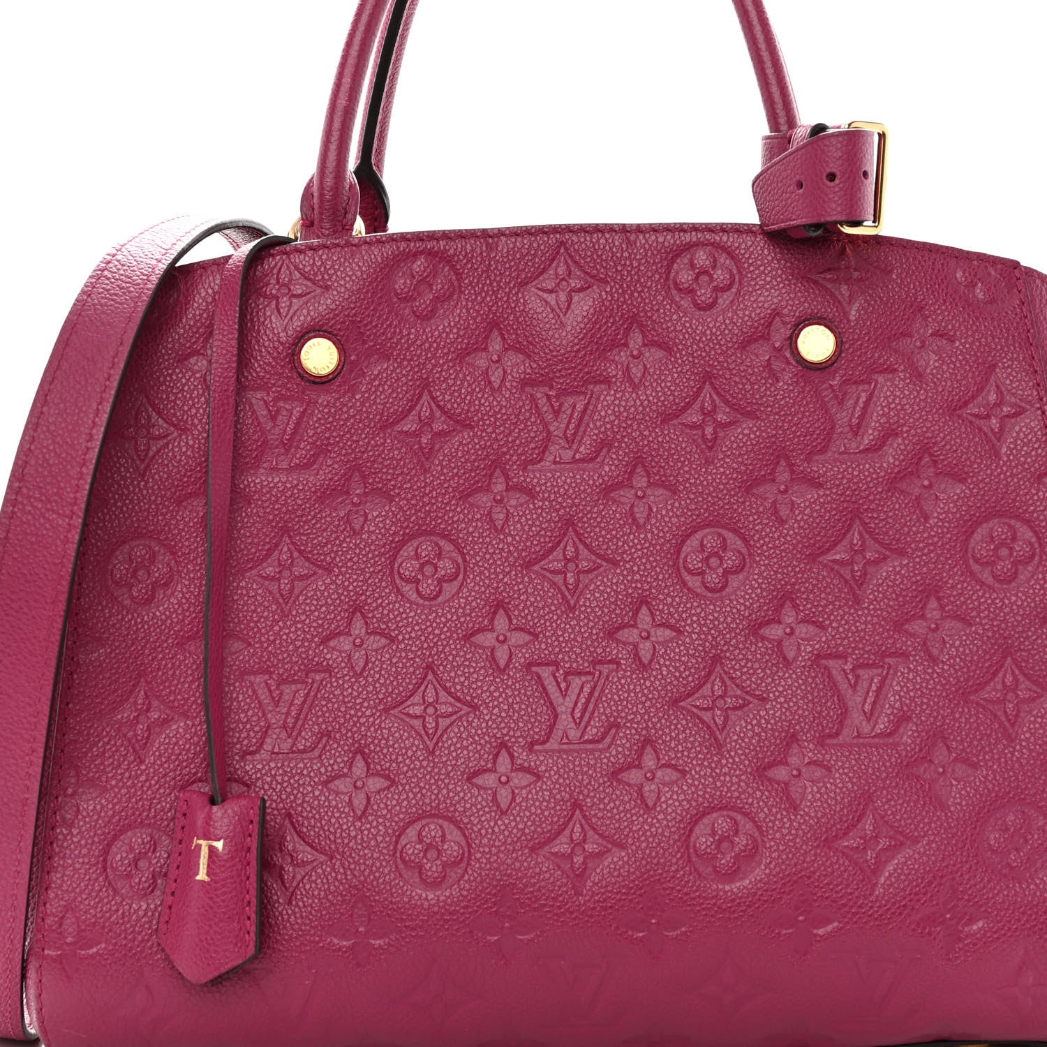 Louis Vuitton Empreinte Montaigne MM Grape 7 of 10
