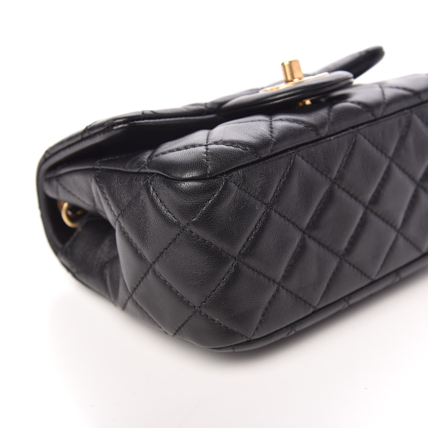 Chanel Lambskin Quilted Mini Pearl Crush Flap Black 8 of 9