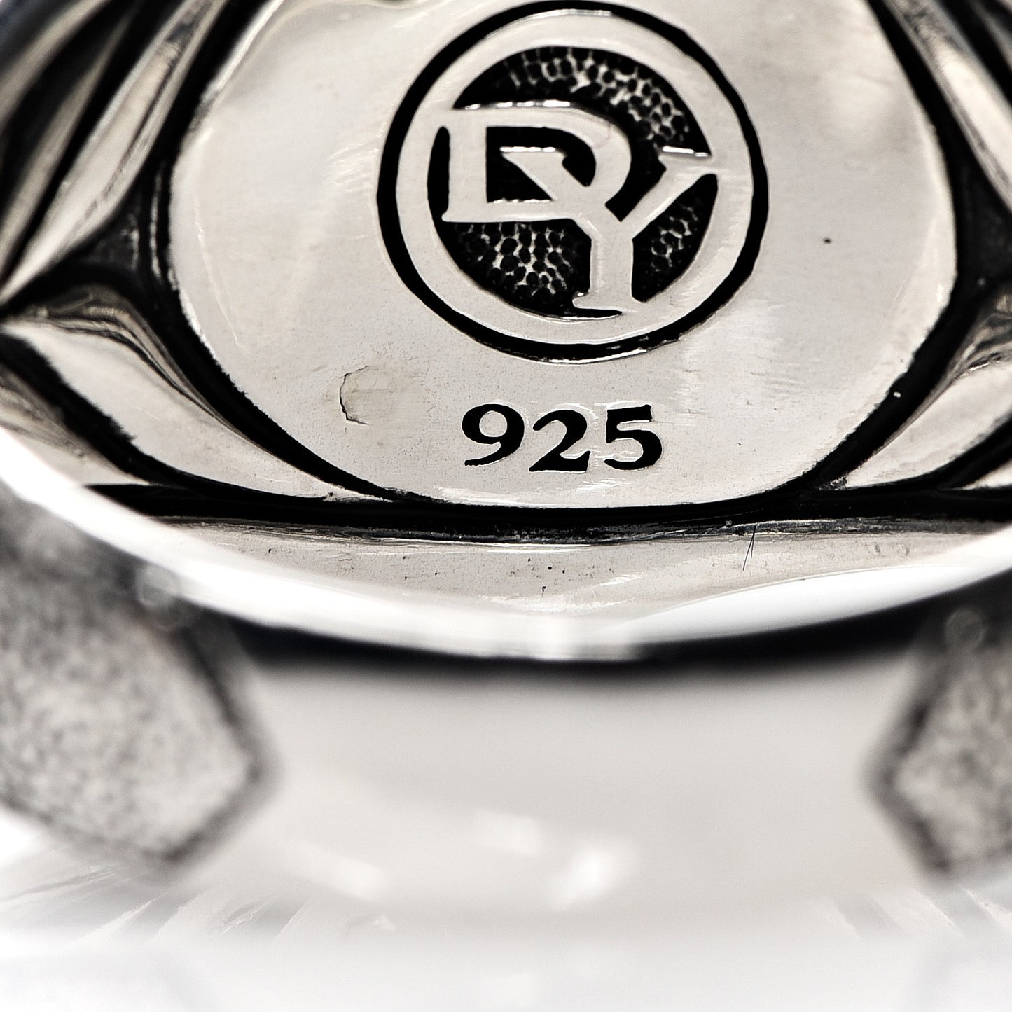 Sterling Silver Armory Signet Ring 70 13