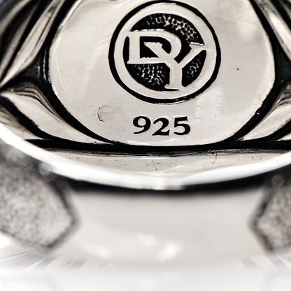 David Yurman Sterling Silver Armory Signet Ring 70 13 5 of 5