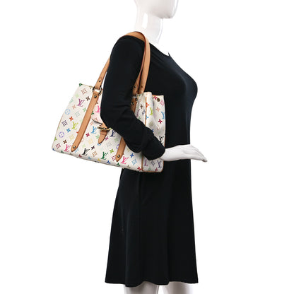 Louis Vuitton Monogram Multicolor Aurelia MM White 2 of 8