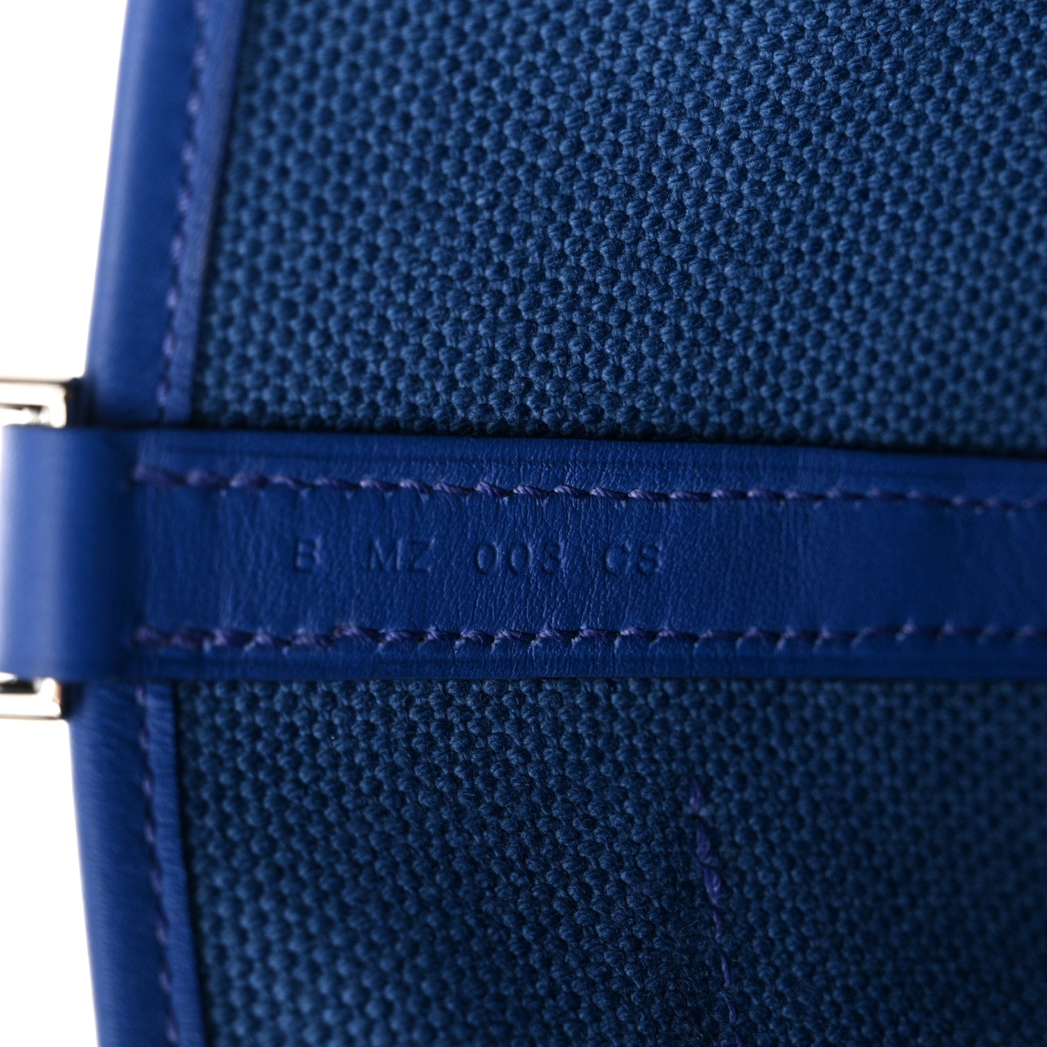 Hermes Toile Goeland Swift Cargo Picotin Lock 18 Bleu France 7 of 11