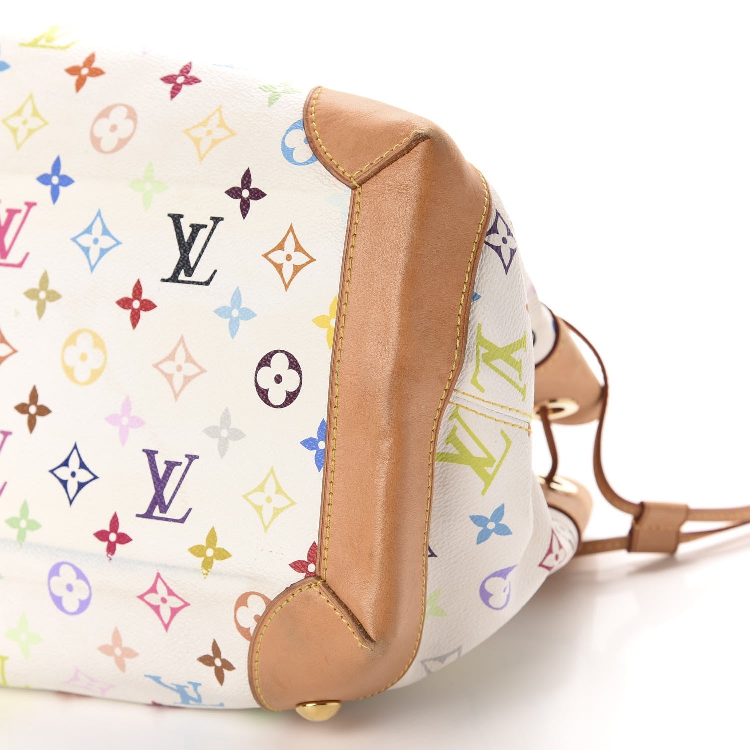 Louis Vuitton Monogram Multicolor Ursula White 7 of 11