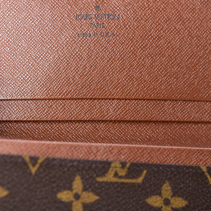 Louis Vuitton Monogram Porte-Monnaie Billets Tresor Wallet 8 of 9