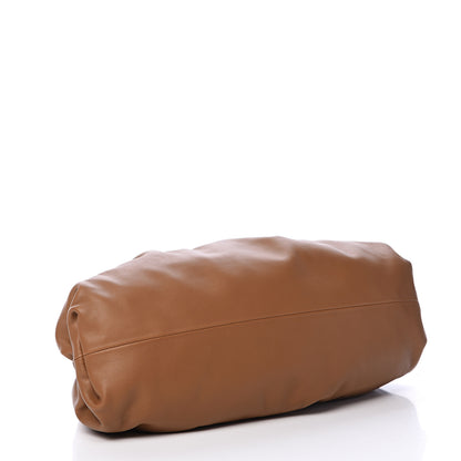 Bottega Veneta Smooth Butter Calf The Pouch Oversized Clutch Cammello 3 of 8
