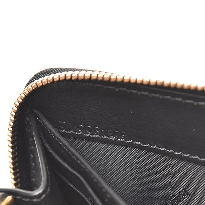 Burberry Vintage Check Elmore Zip Around Wallet Black 8 of 8