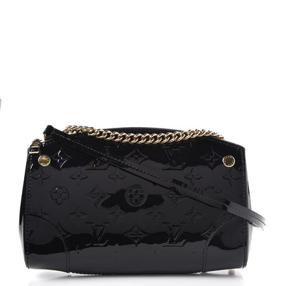 Louis Vuitton Vernis Santa Monica Clutch Noir Magnetique 1 of 6