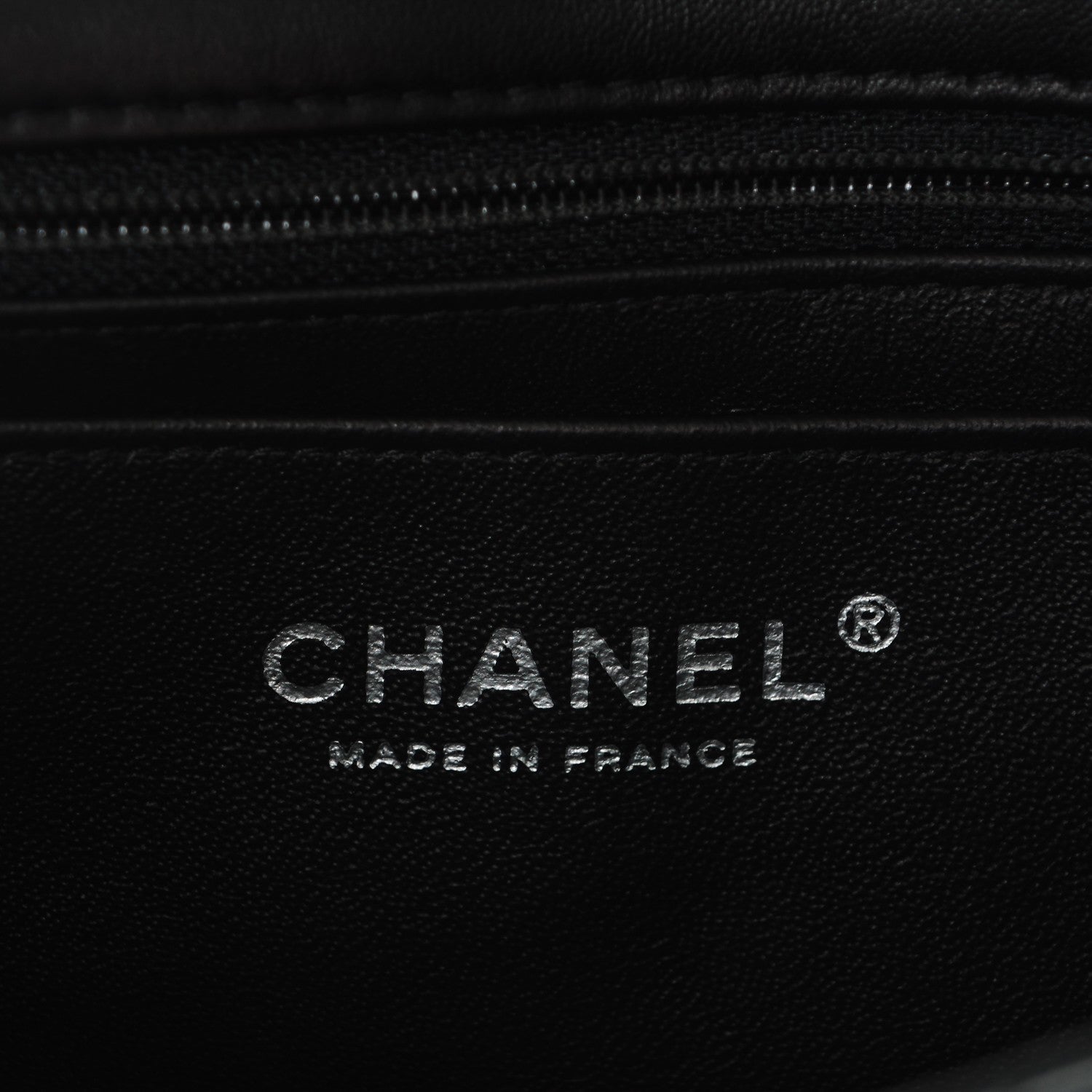 Chanel Lambskin Chevron Quilted Mini Rectangular Flap So Black 6 of 14
