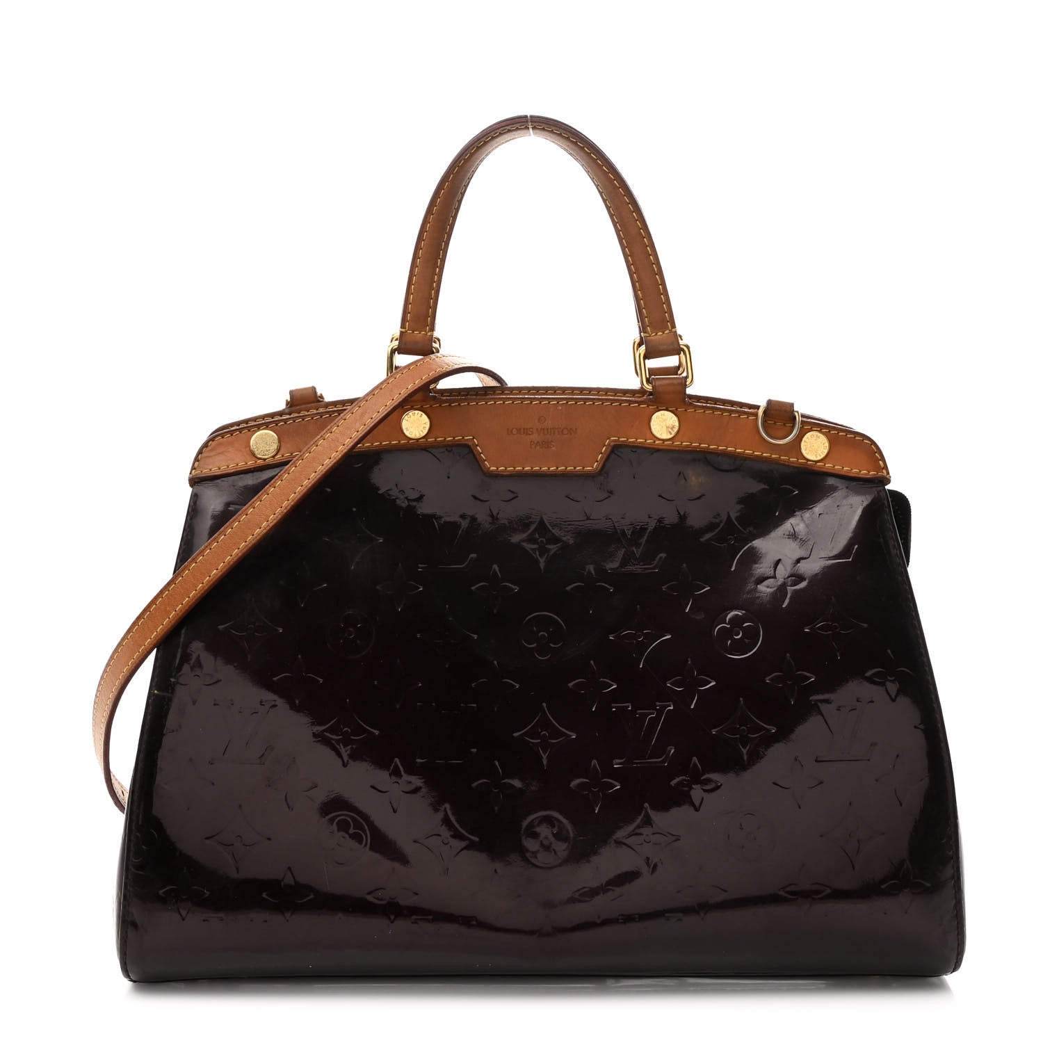 Louis Vuitton Vernis Brea MM Amarante 1 of 11