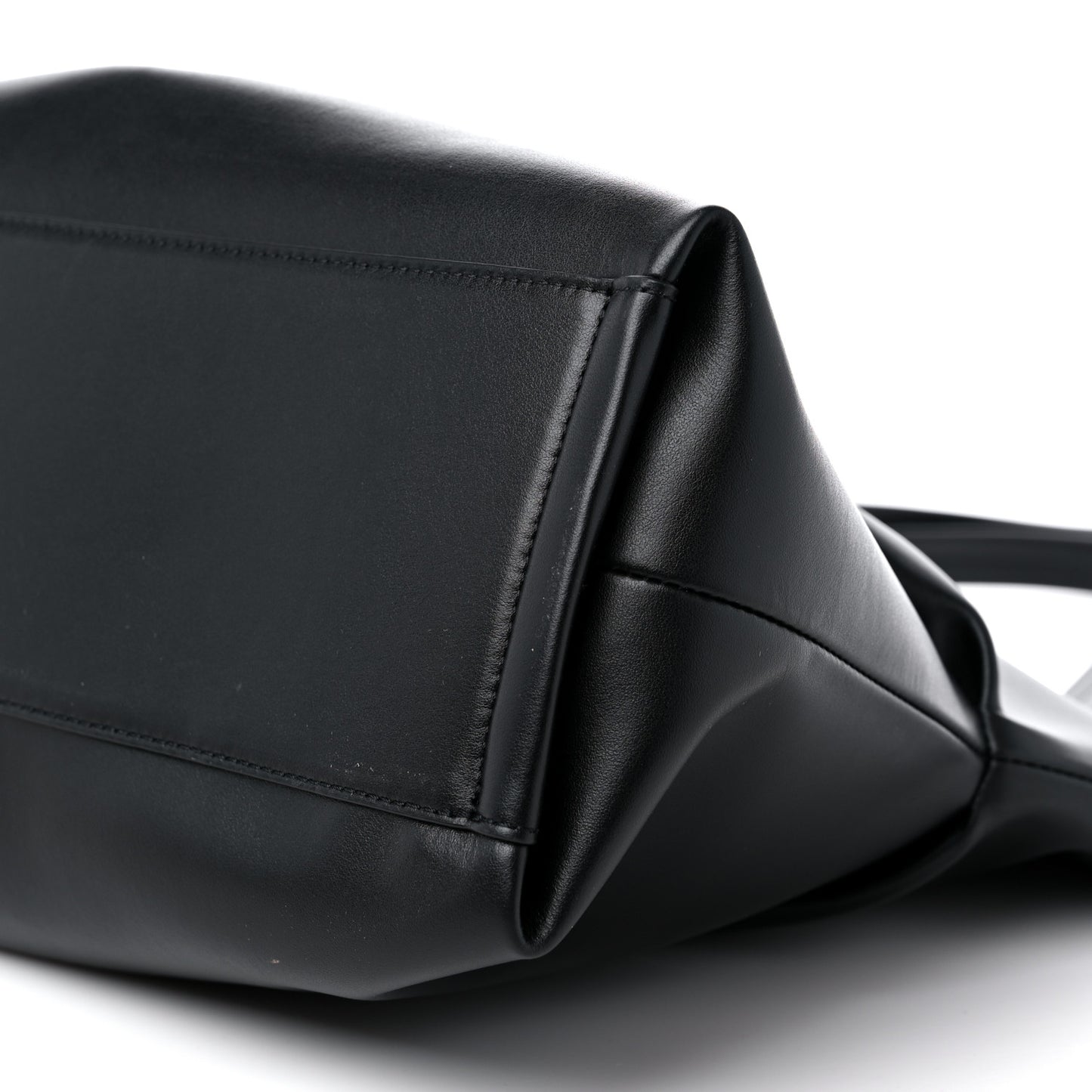 Calfskin Judy East West Tote Black