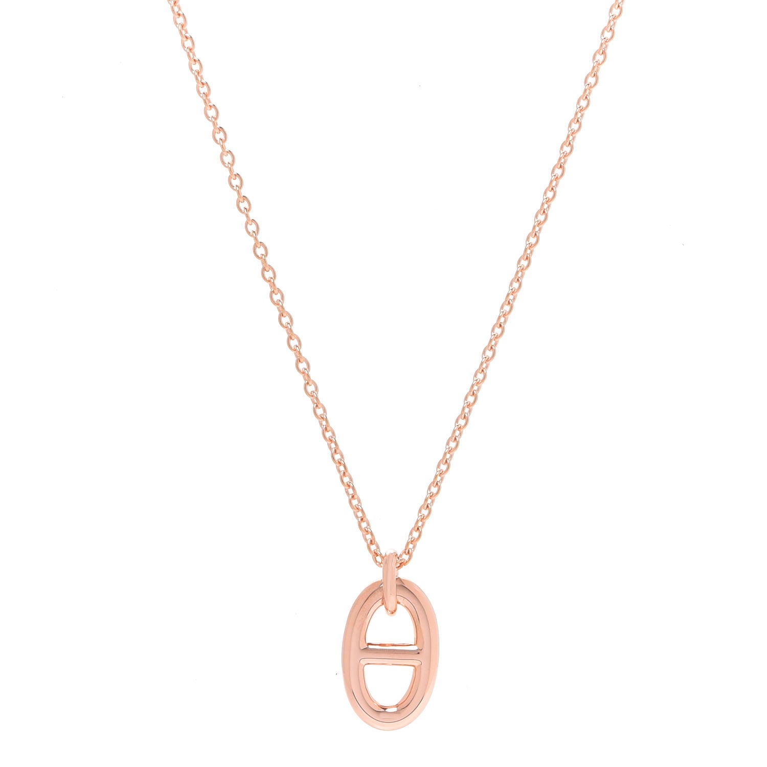 Hermes 18K Rose Gold PM Farandole Pendant Necklace 1 of 6